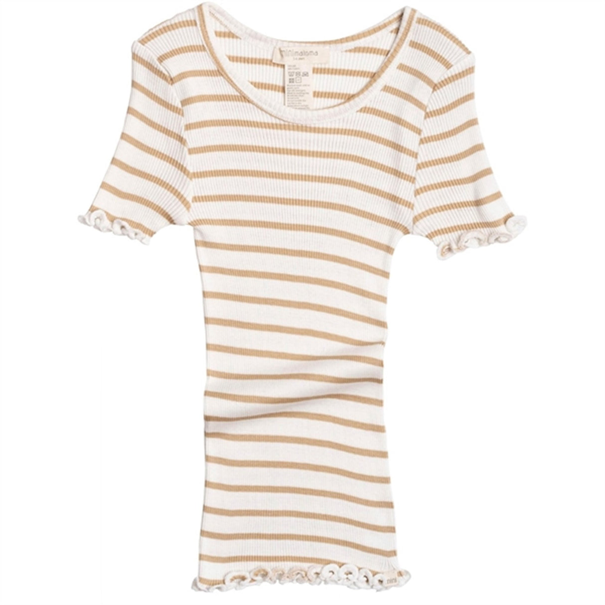 Minimalisma Blomst Blouse Honey Stripes