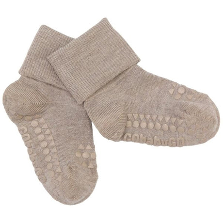 GObabyGO Bamboo Socks Antislip Sand