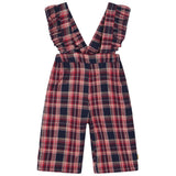 Hust & Claire Mini Teaberry Tia Overalls