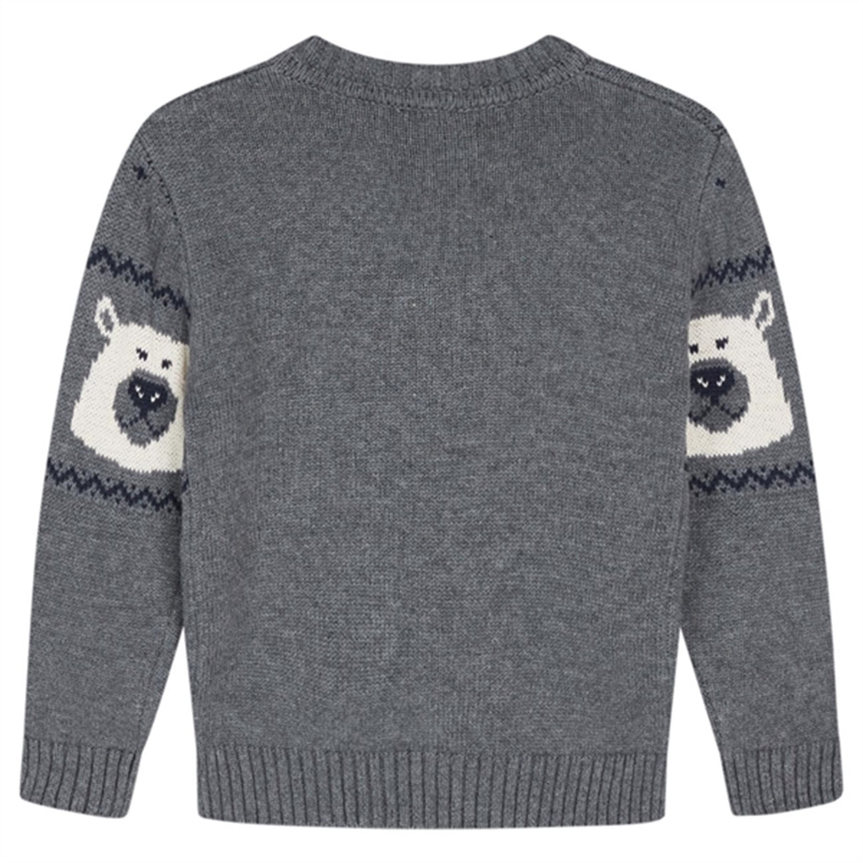 Hust & Claire Mini Wool Grey Pelle Knit 2