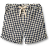 Wheat Blue Check Shorts Holger