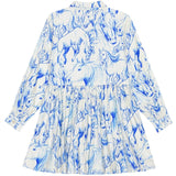 Molo Blue Horses Christy Dress 2