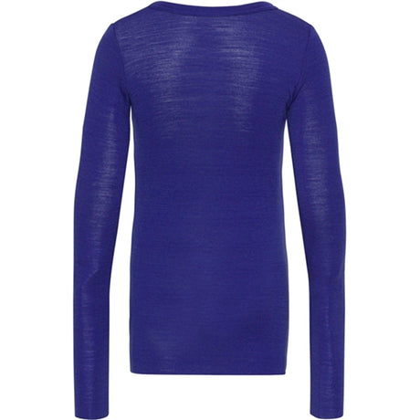 Molo Twillight Blue Rihanna Wool Blouse 2