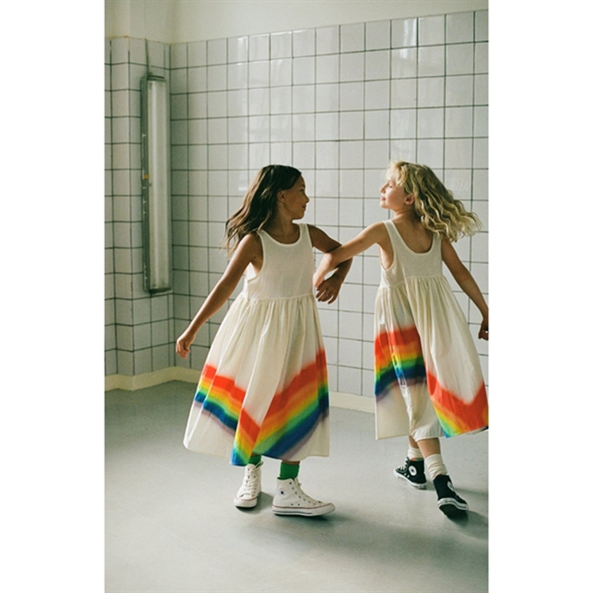 Molo Rainbow Clover Dress 3