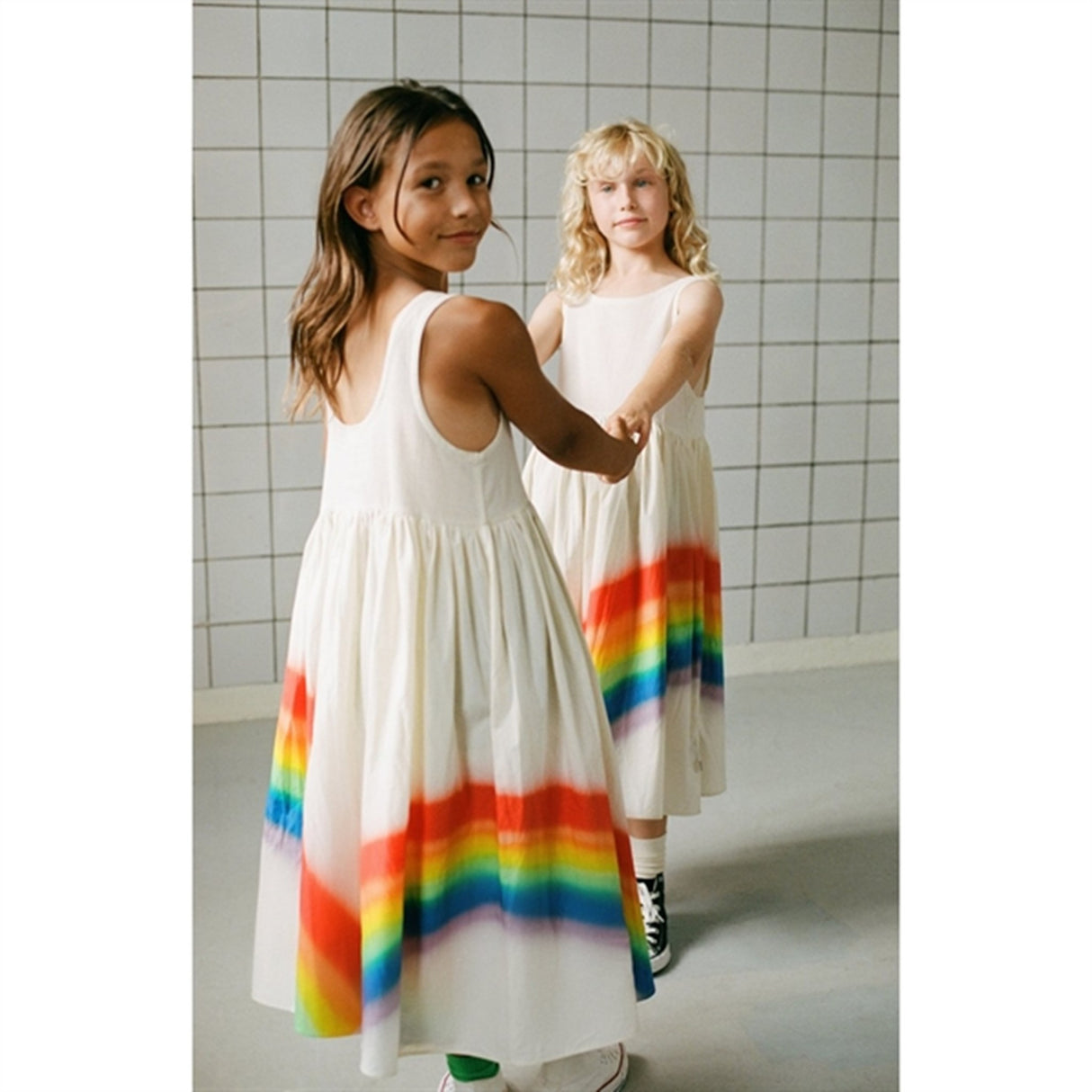 Molo Rainbow Clover Dress 4