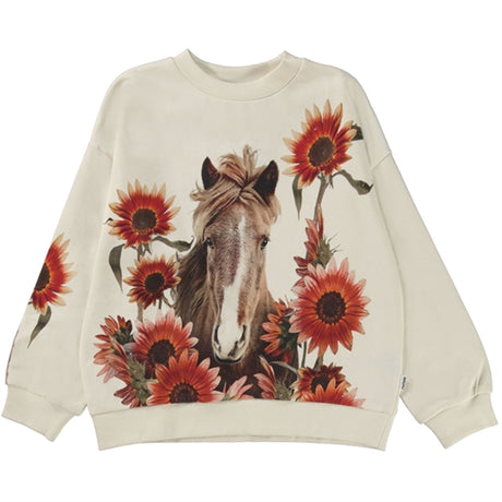 Molo Red Sunflowers Mika Sweatshirt