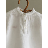 lalaby Natural white Carlo Shirt Baby 4