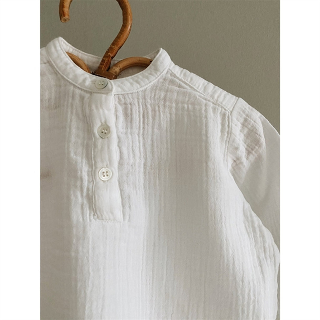 lalaby Natural white Carlo Shirt Baby 6