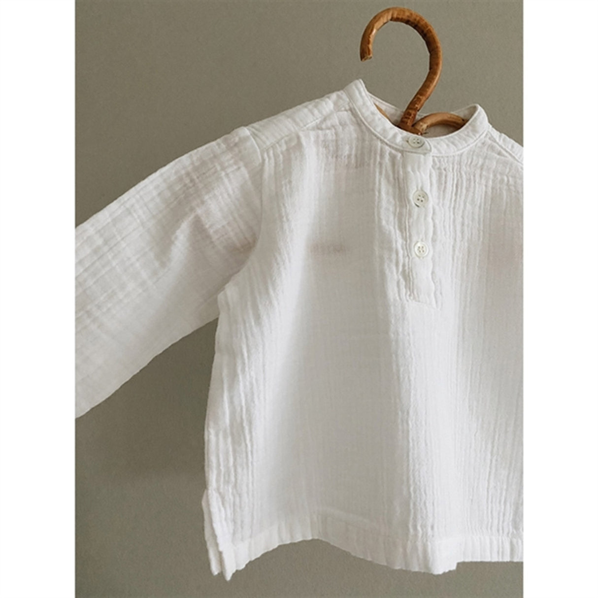 lalaby Natural white Carlo Shirt Baby 7