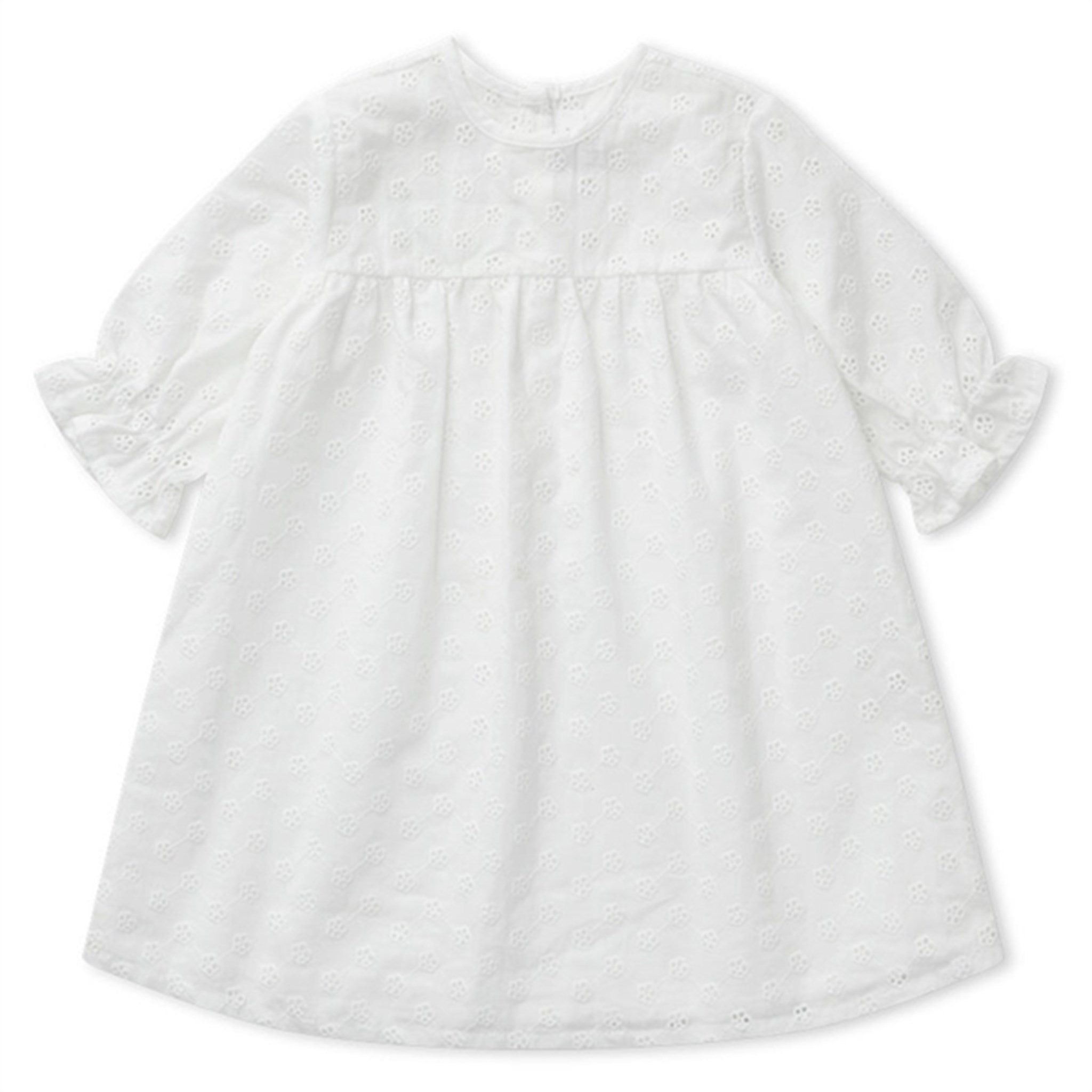 lalaby Natural white Lilou Dress Baby