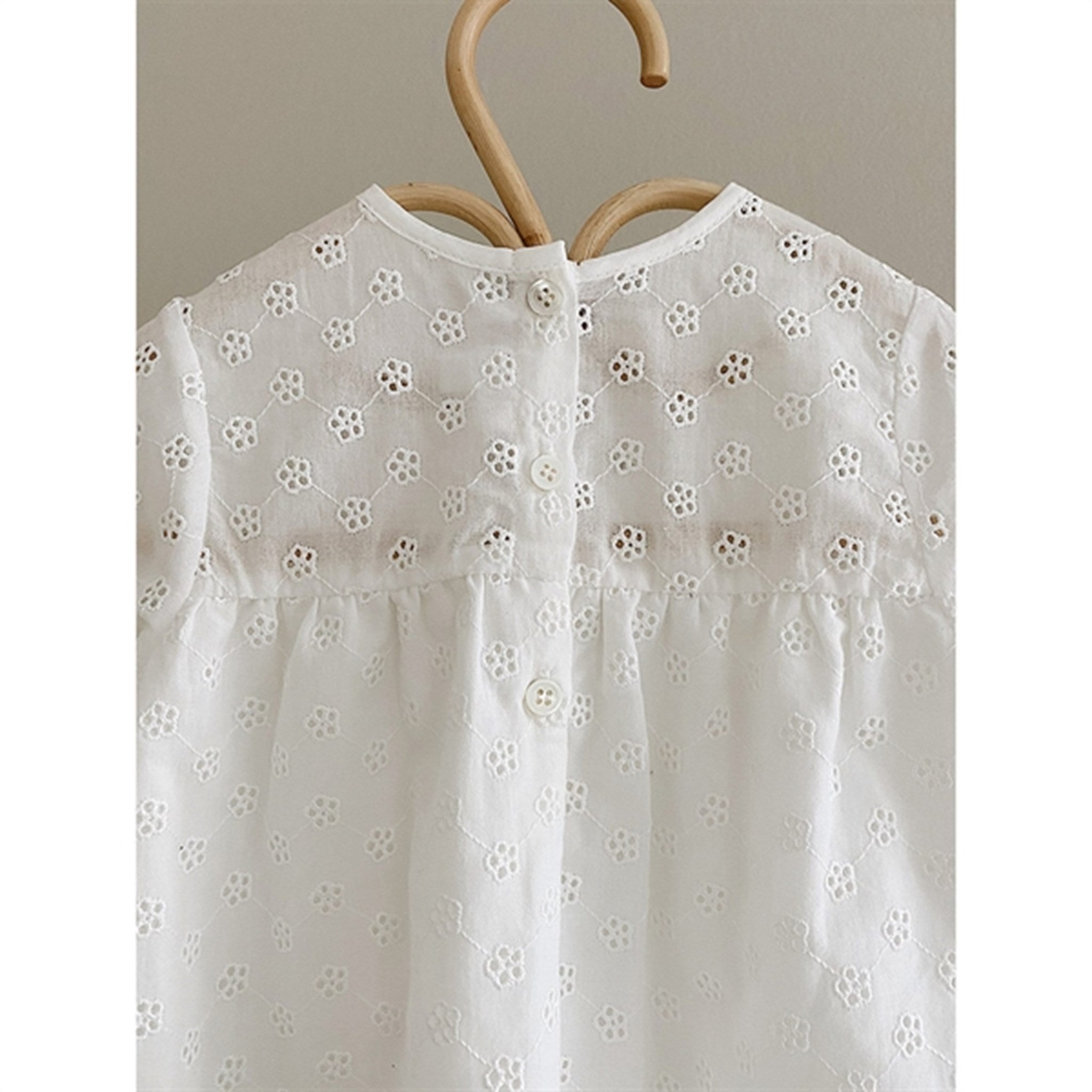 lalaby Natural white Lilou Dress Baby 4