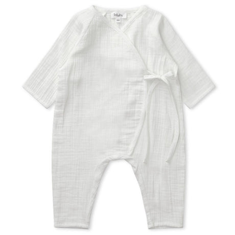 lalaby Natural white Iris Onesie