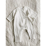 lalaby Natural white Iris Onesie 9