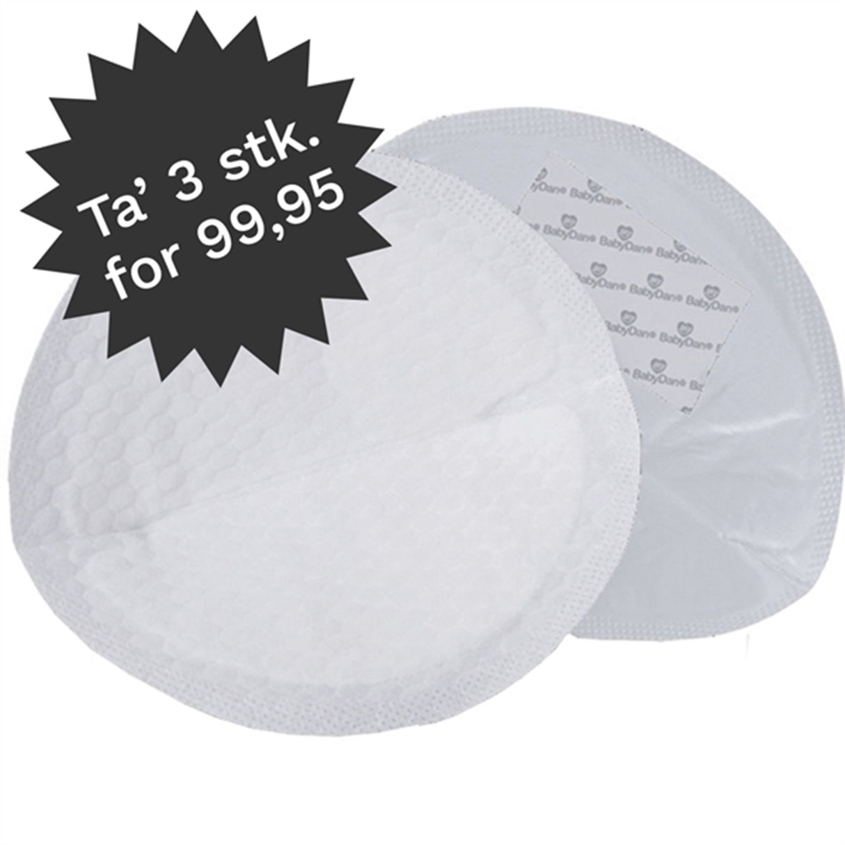 BabyDan Breast Pads (24) in White