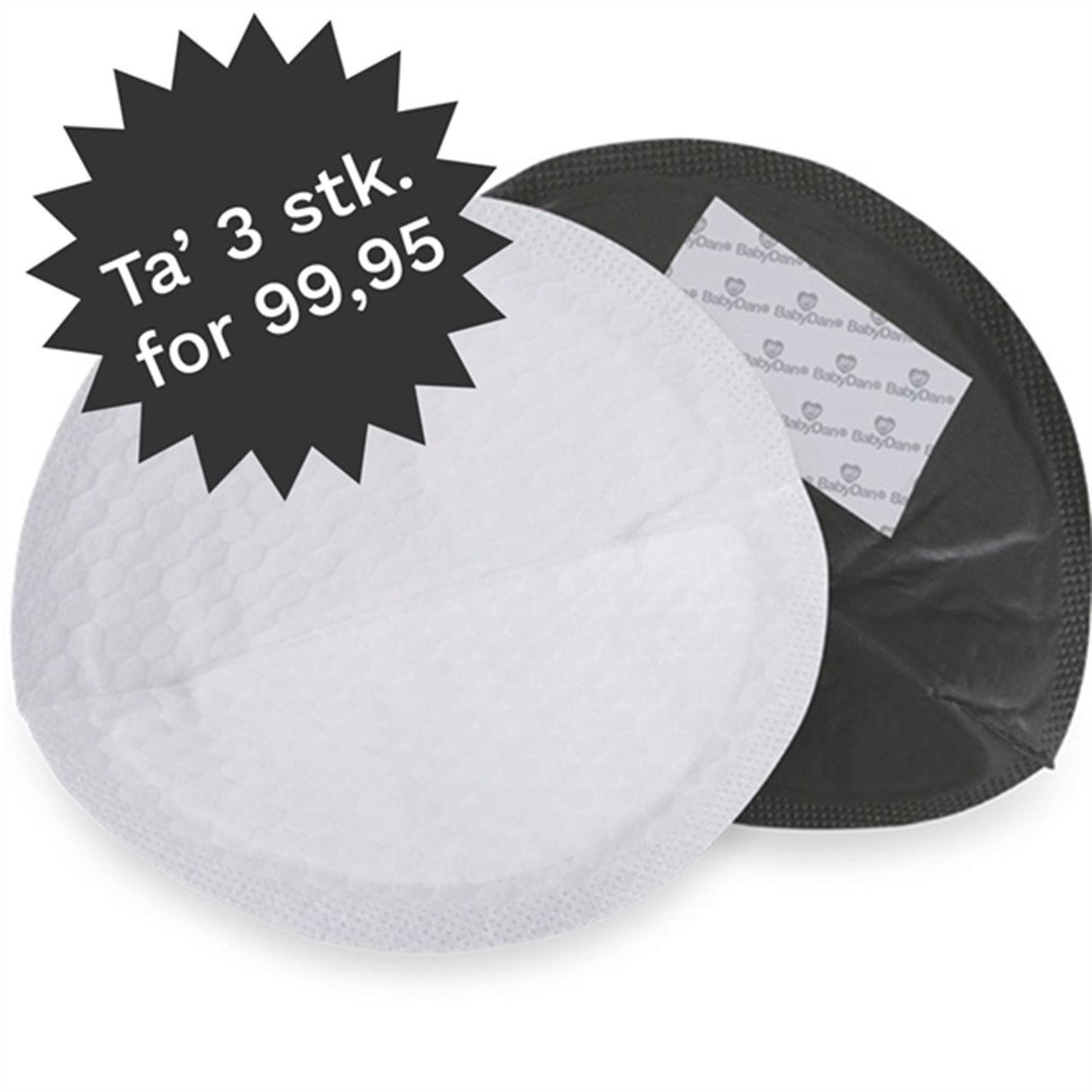 BabyDan Breast Pads (24) in Black