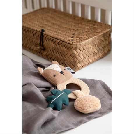 Sebra Crochet Activity Rattle Bear Milo 2