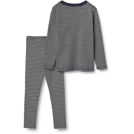 Wheat Navy Stripe Mads Nightwear 2