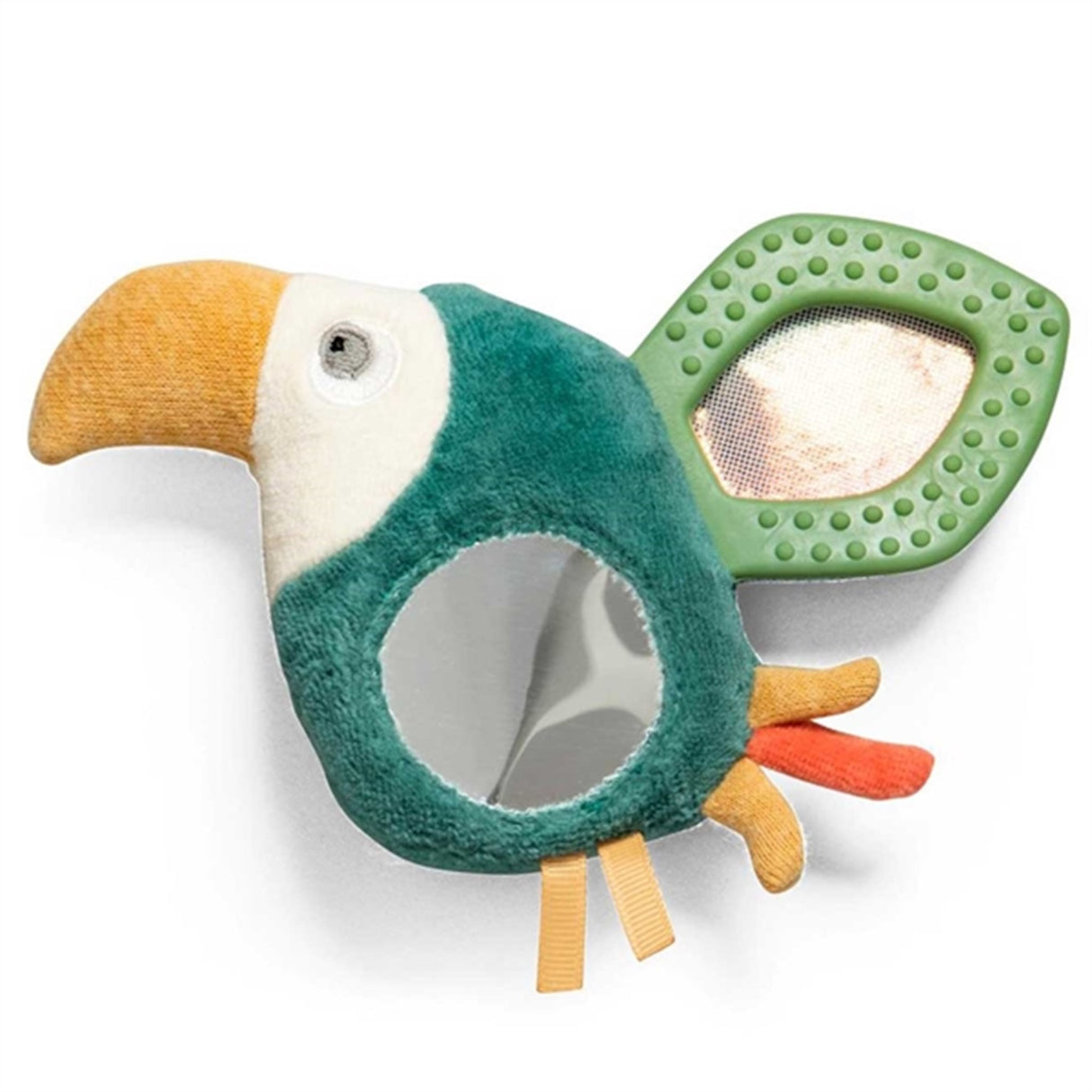 Sebra Activity Rattle With Mirror Toucan Tully