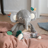 Sebra Activity Toy Finley The Elephant Grey