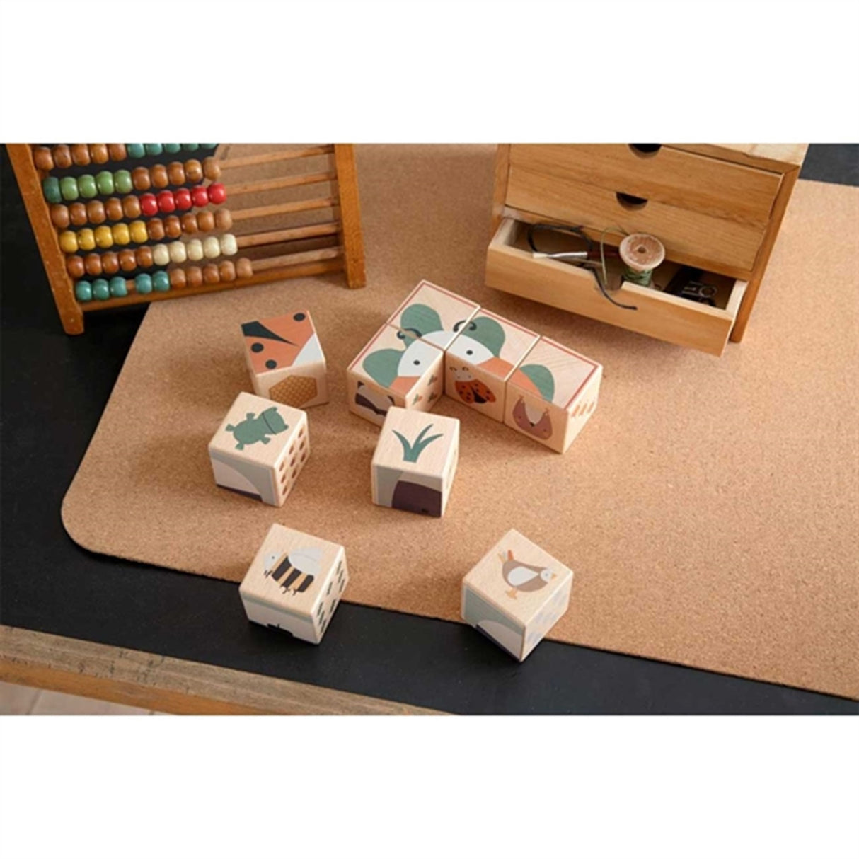 Sebra Wooden Puzzle Woodland