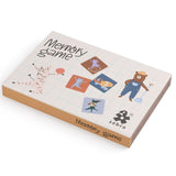 Sebra Memory Game Toes/Builders Multi