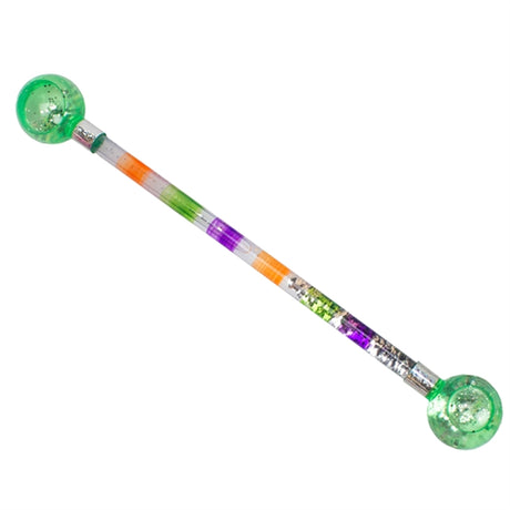 Magni Magic Baton With Balls Green