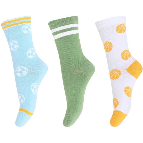 MELTON Balls Socks 3-pack Multicolor