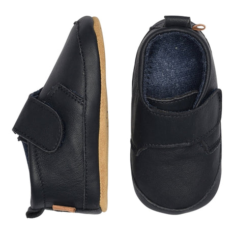 MELTON Leather Slippers Classic Marine