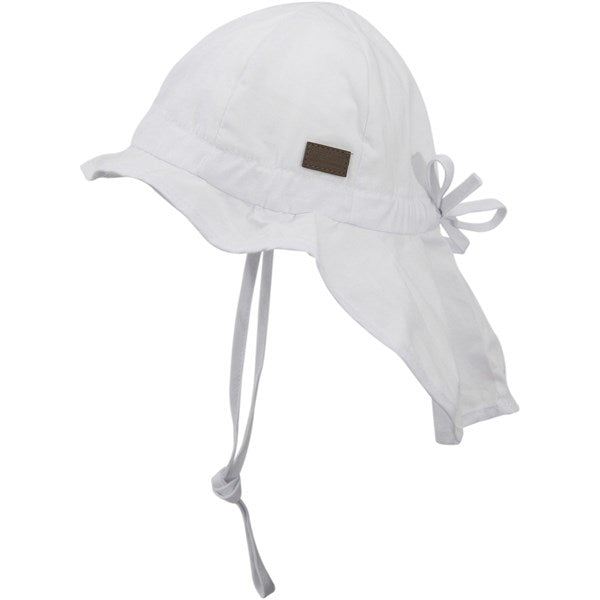 MELTON Poplin Hat White