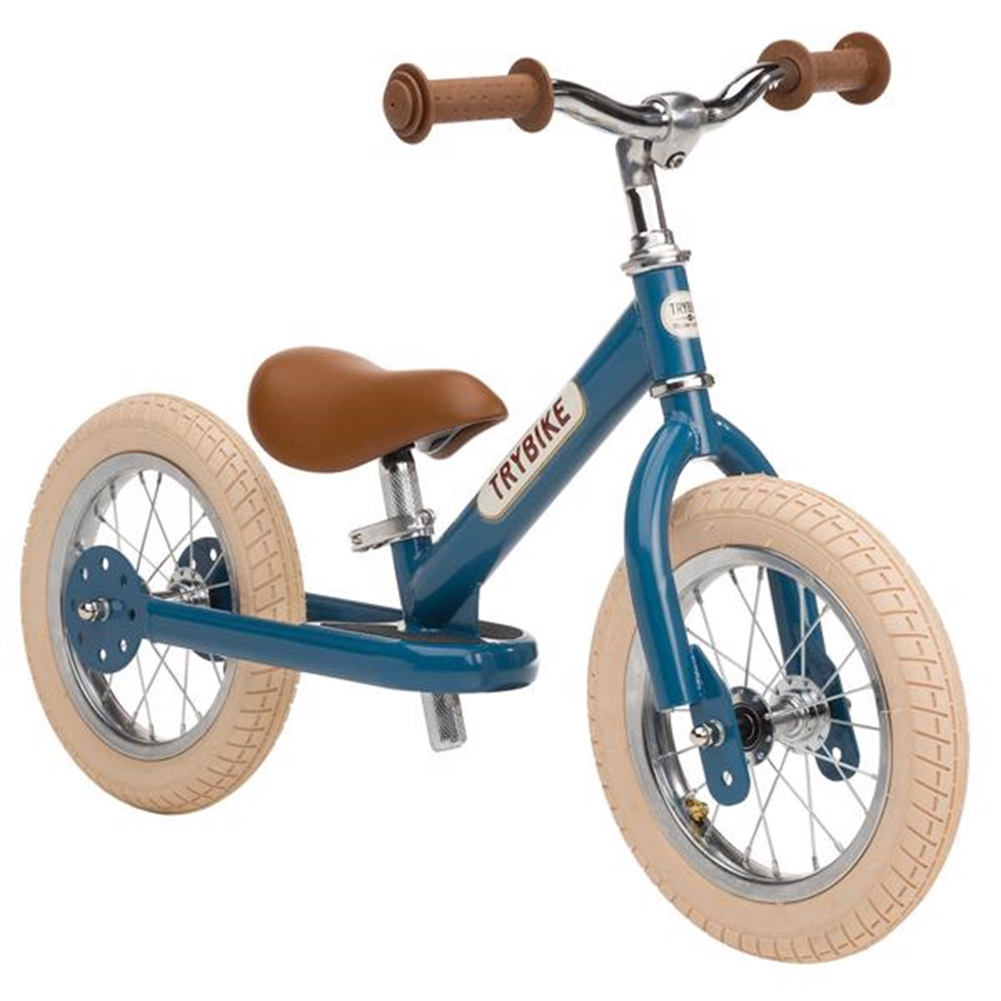 Trybike in Steel 2 Wheels Vintage Blue 2