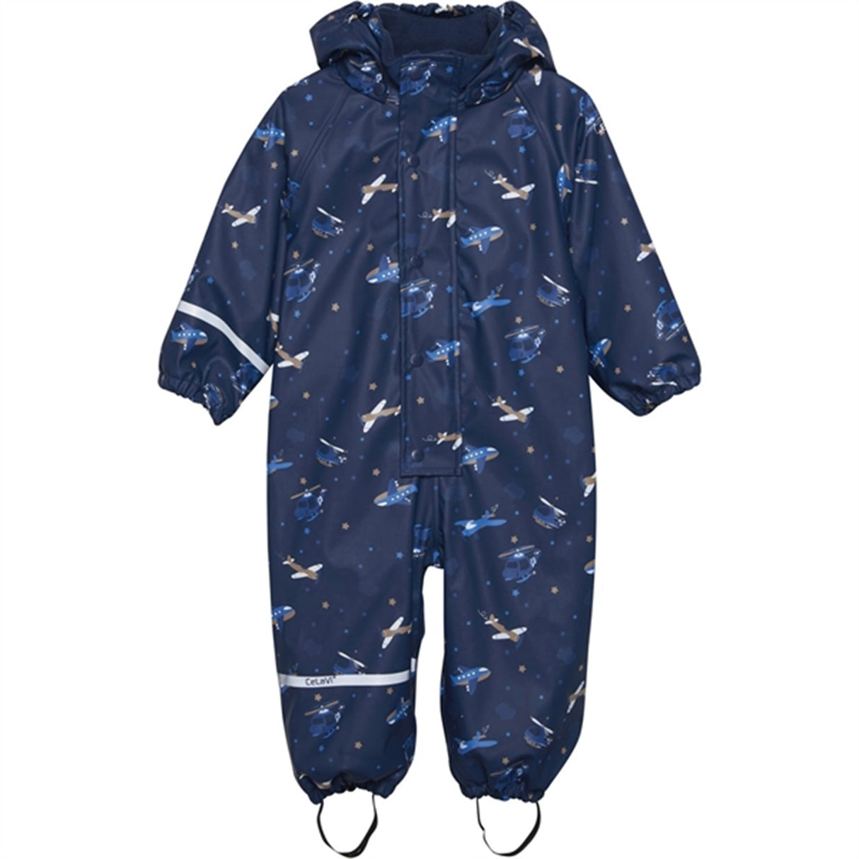 CeLaVi Rainwear Suit w. Fleece Pageant Blue