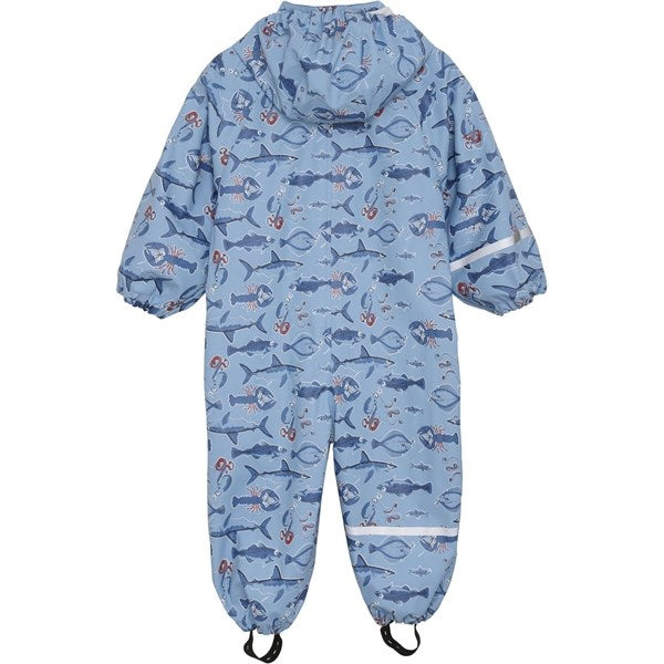 CeLaVi Rain Suit Aop Federal Blue 4