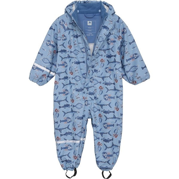 CeLaVi Rain Suit Aop Federal Blue 5