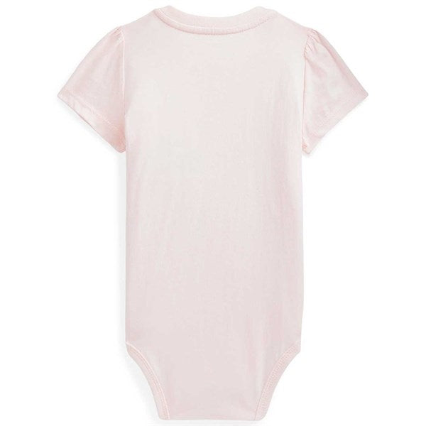 Polo Ralph Lauren Baby Girl Bodystocking Short Sleeved Delicate Pink