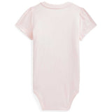 Polo Ralph Lauren Baby Girl Bodystocking Short Sleeved Delicate Pink