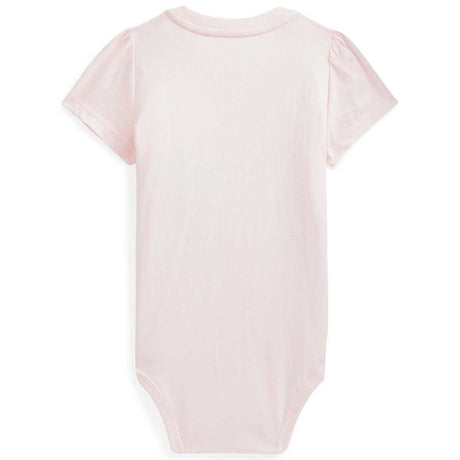 Polo Ralph Lauren Baby Girl Bodystocking Short Sleeved Delicate Pink