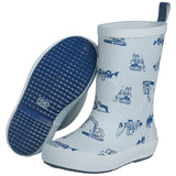 CeLaVi Wellies AOP Cerulean 3