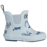 CeLaVi Wellies Short AOP Cerulean 2