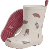 CeLaVi Rain Boots Aop Warm Taupe 3