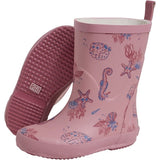 CeLaVi Rain Boots Aop Slate Rose 3