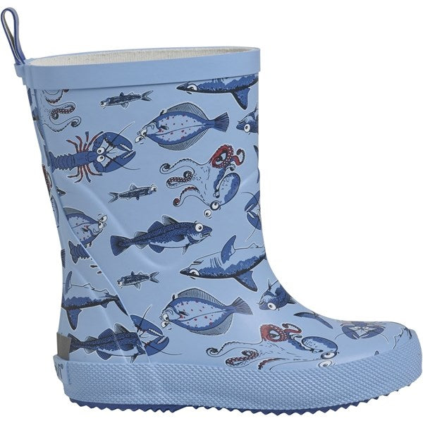 CeLaVi Rain Boots Aop Federal Blue 2