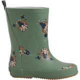 CeLaVi Rain Boots Aop Loden Frost 2