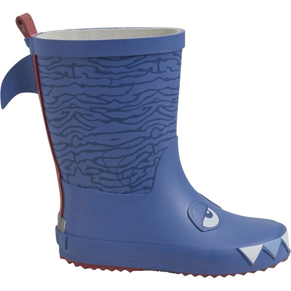 CeLaVi Rain Boots Shark Federal Blue 2