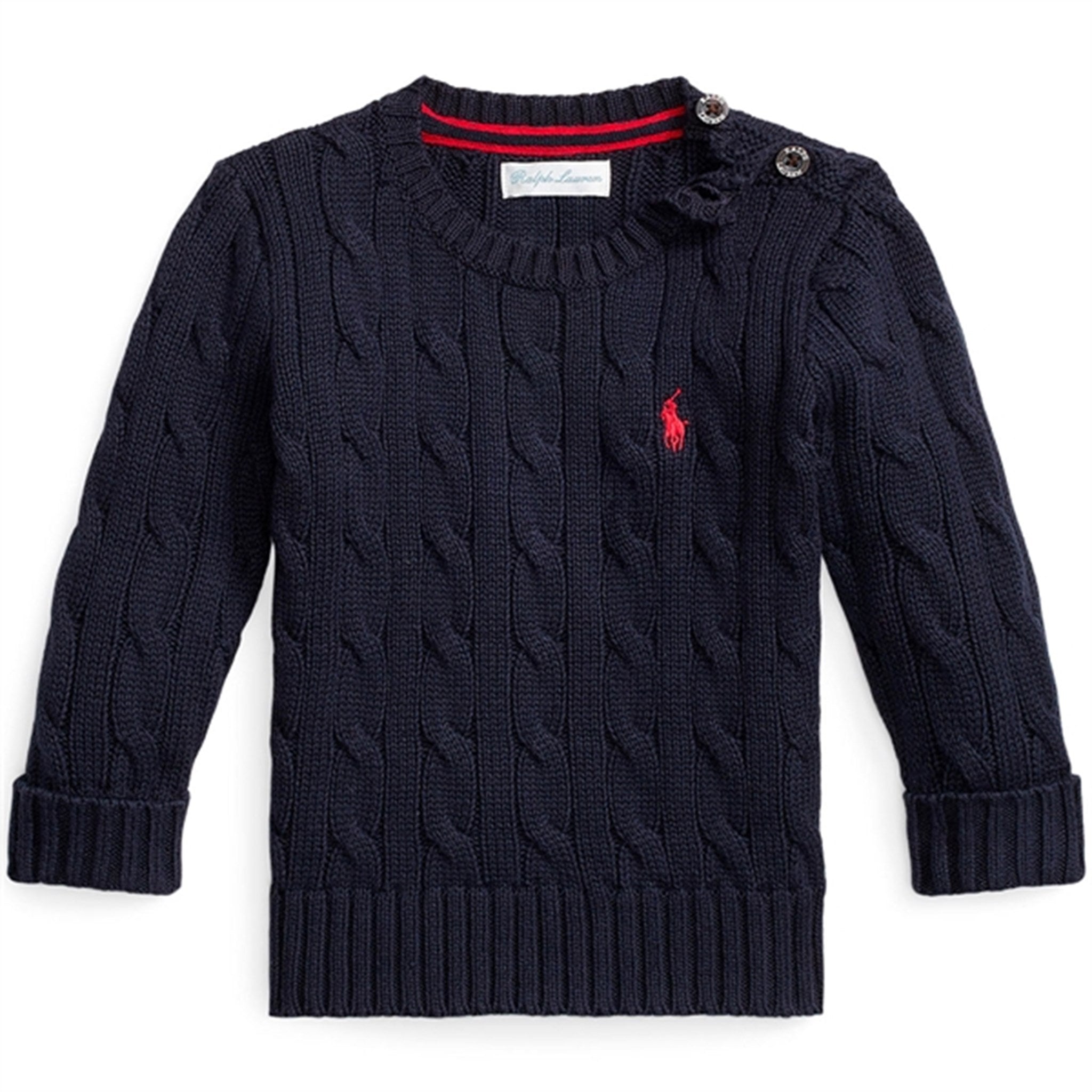 Ralph Lauren Baby Cable Sweater Rl Navy/C3822