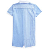 Ralph Lauren Baby Boy Jumpsuit Harbor Island Blue/White 2