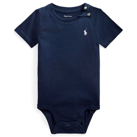 Polo Ralph Lauren Baby Boy Short Sleeved Bodystocking French Navy