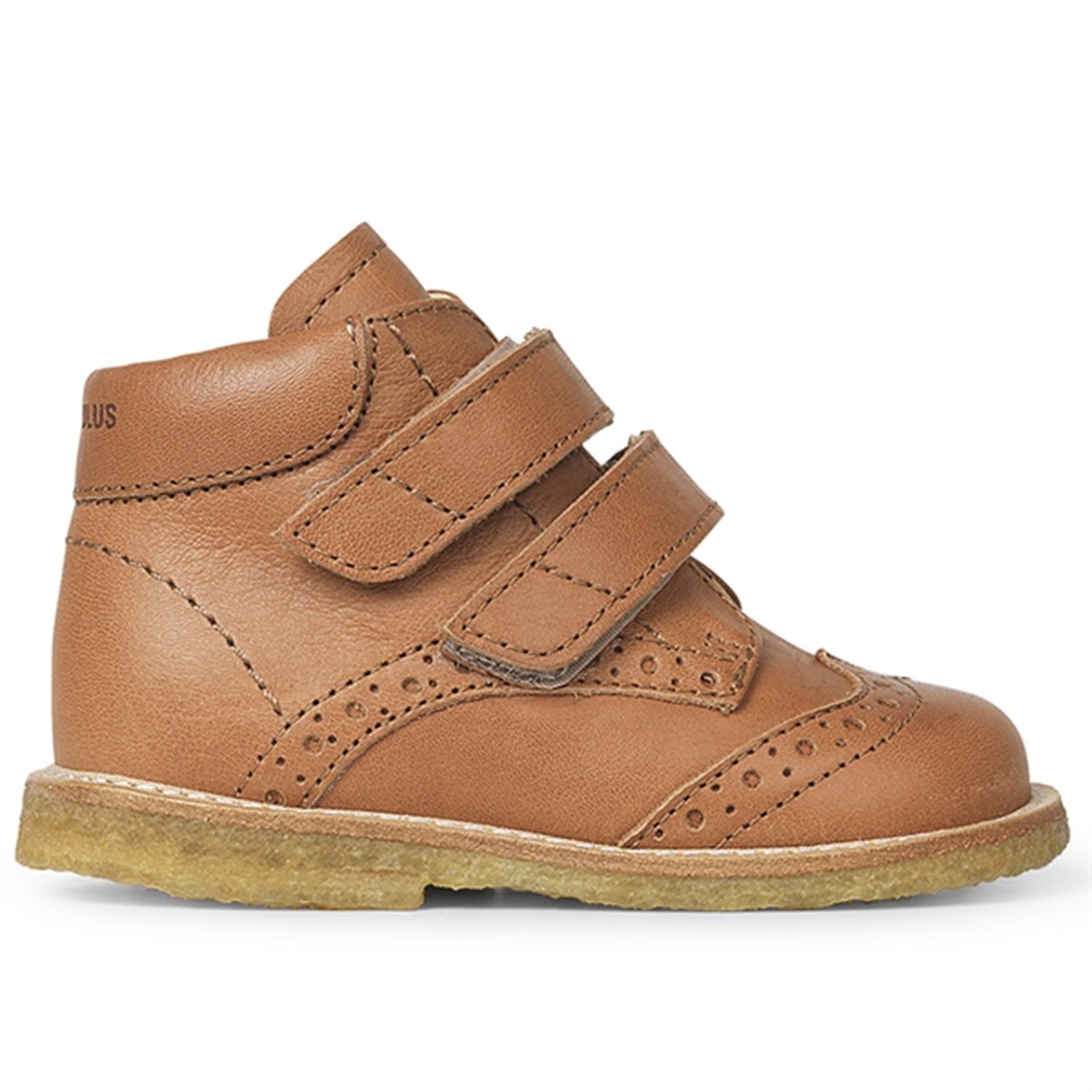 Angulus Beginner Shoes w. Velcro Cognac 3265-102-1545 3
