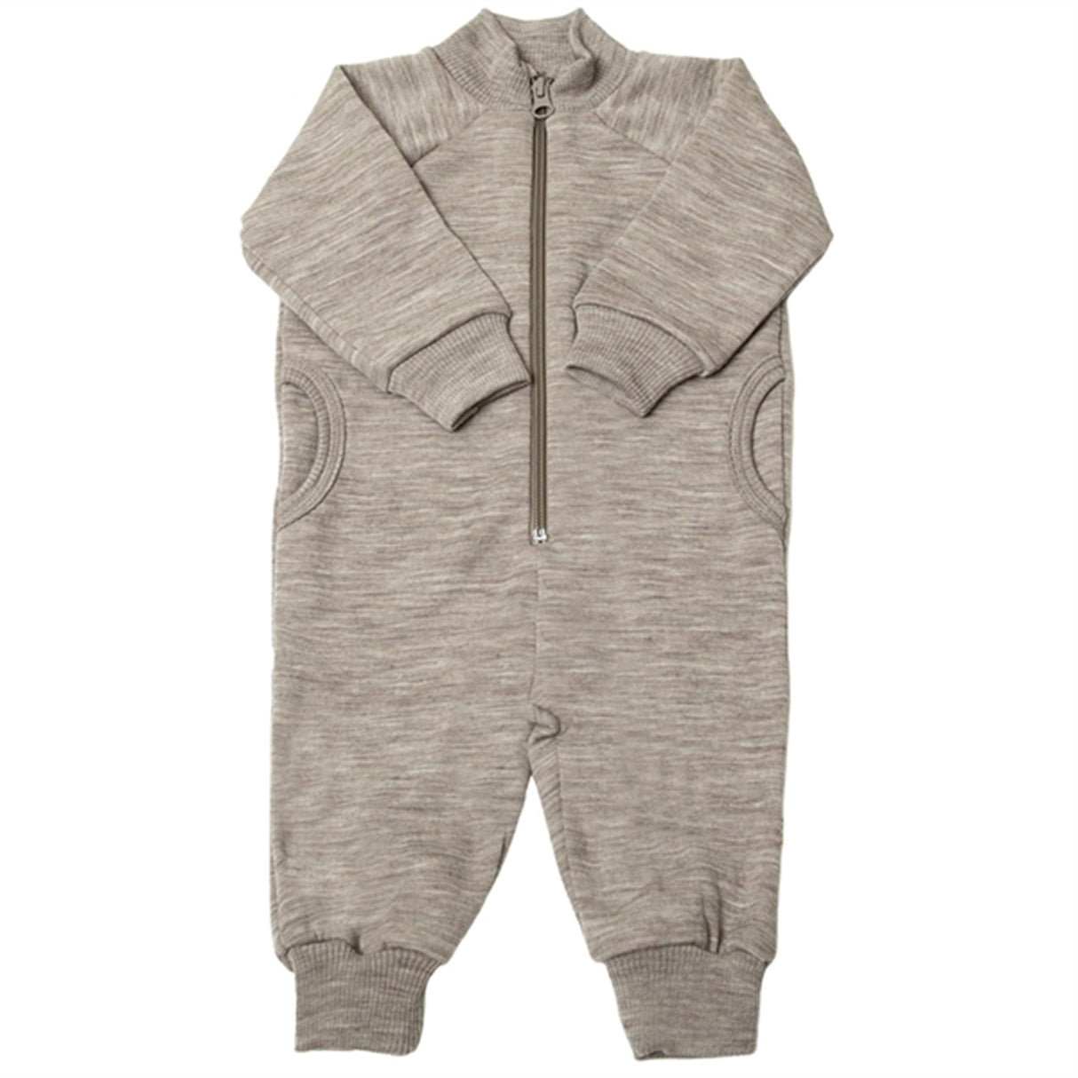 Joha Wool Sesame Melange Jumpsuit