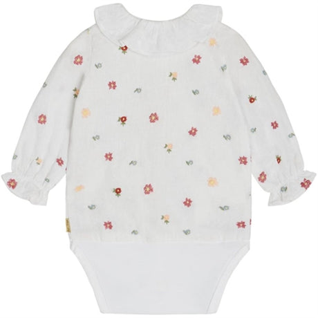 Hust & Claire Baby White Bernadette Shirt Body 2