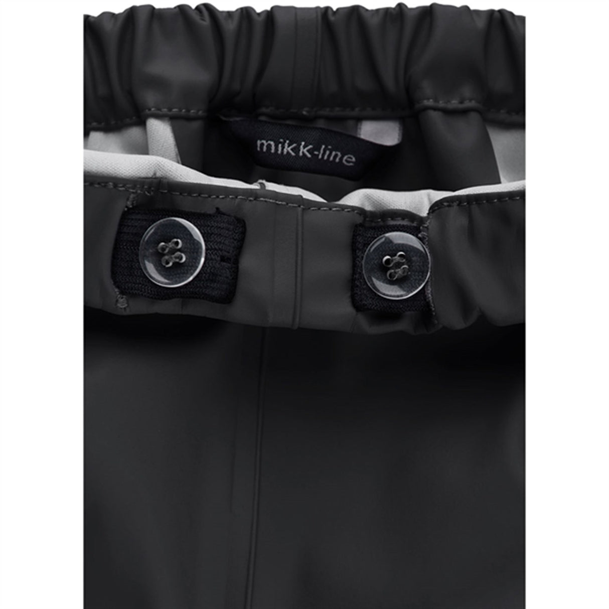 Mikk-Line Rainwear Jacket And Pants Black